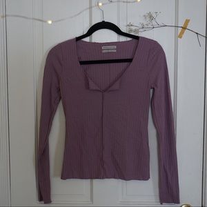 urban outfitters pink long sleeve